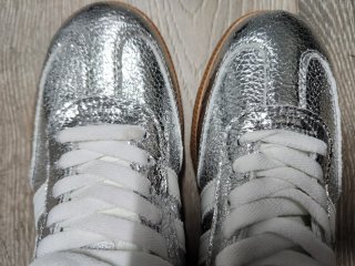 Zapatillas Adidas plateadas mujer talla 40