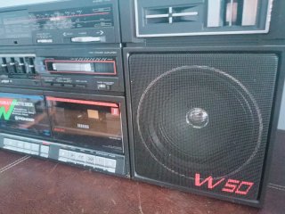 Pioneer CK-W50 Boombox Radio Cassette Doble Deck