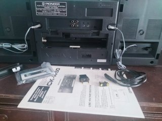 Pioneer CK-W50 Boombox Radio Cassette Doble Deck