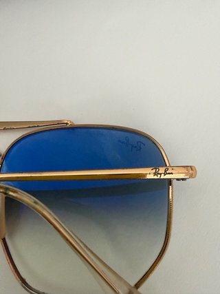 Gafas Ray-Ban Retro Vintage Azul Dorado