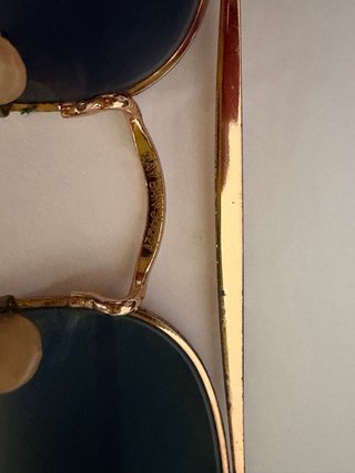 Gafas Ray-Ban Retro Vintage Azul Dorado