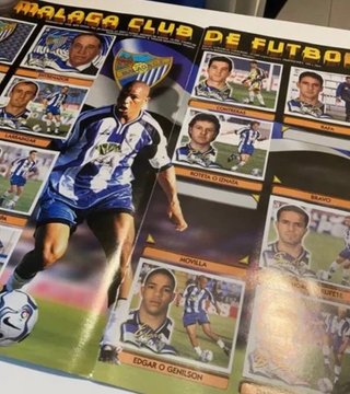 Álbum cromos Liga 00/01 (287 cromos)
