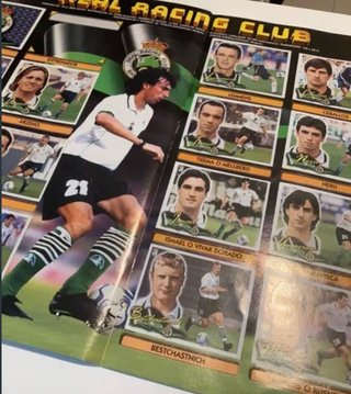 Álbum cromos Liga 00/01 (287 cromos)