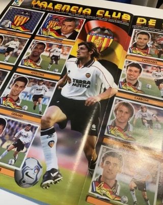 Álbum cromos Liga 00/01 (287 cromos)