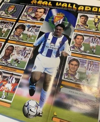 Álbum cromos Liga 00/01 (287 cromos)