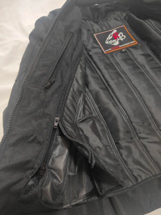 Chaqueta Motobike Racing Boutique Negra