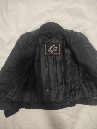 Chaqueta Motobike Racing Boutique Negra