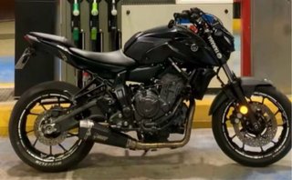 Yamaha MT-07 Negra