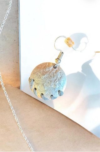 Conjunto Collar y Pendientes Plata