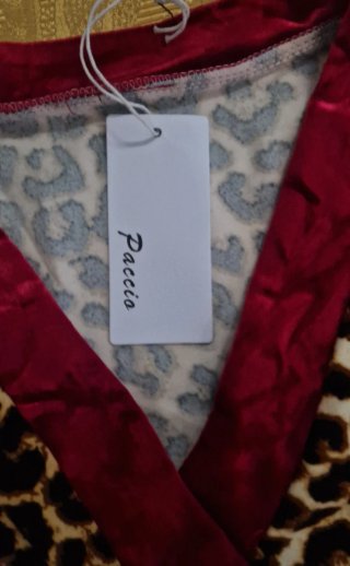 Vestito donna stampa leopardo