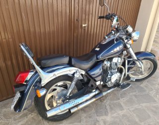 Moto Hammel Criser 125cc Azul/Plata
