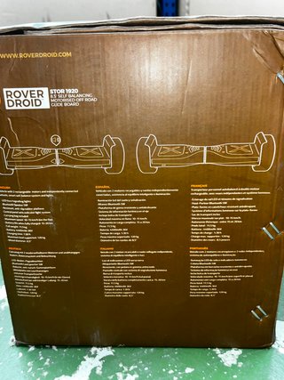 Hoverboard Rover Droid STOR1920 averiado