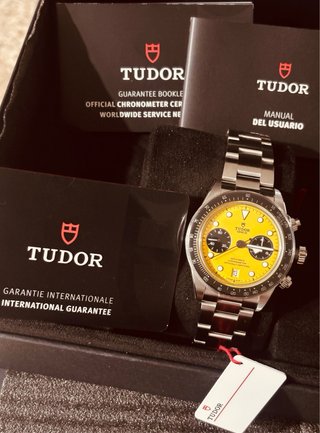Tudor Chrono 39 Bumble Bee Amarillo
