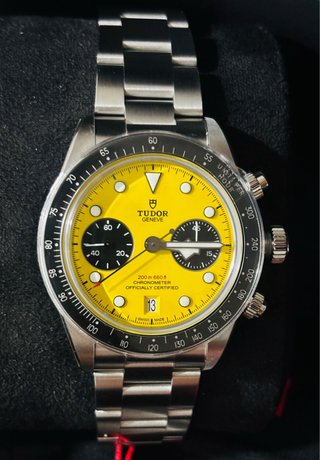 Tudor Chrono 39 Bumble Bee Amarillo