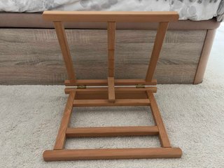 Atril madera maciza para libros tabletas lienzos