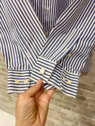 Camisa Pertegaz Rayas Azules Talla XL