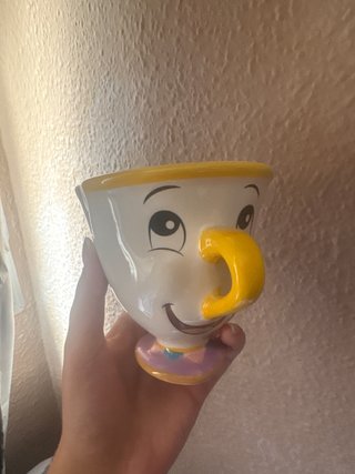 Taza cerámica Chip La Bella y la Bestia