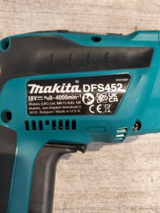 Makita DFS452 Atornillador inalambrico, 18 V