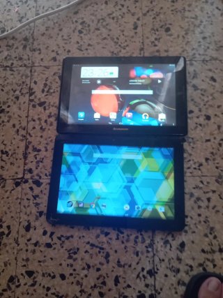 Pack 2 Tablets Lenovo y BQ Negras