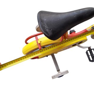 Bicicletta primi passi Trotter gialla