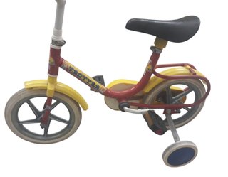 Bicicletta primi passi Trotter gialla