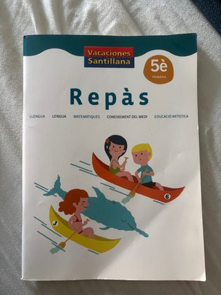 Repàs, 5è Primària vacaciones santillana