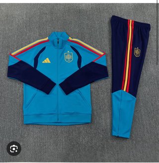 Chándal Adidas España Azul y Rojo