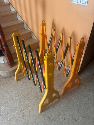Valla de protección extensible