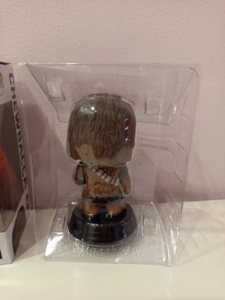 Funko Pop Star Wars Chewbacca con Porg 195
