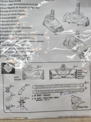 Zodiac MX6 Limpiafondos Piscina Hidráulico