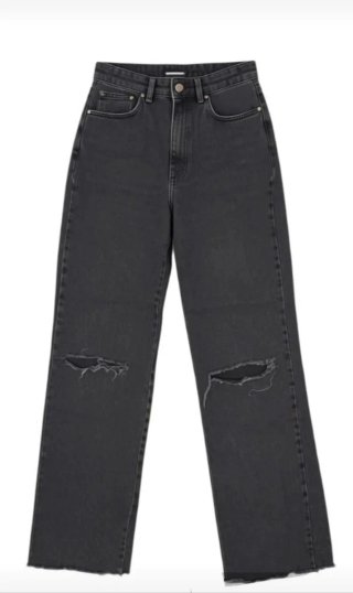 Pantalón vaquero desgastado