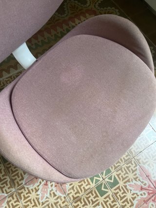 Silla de oficina IKEA HATTEFJÄLL rosa