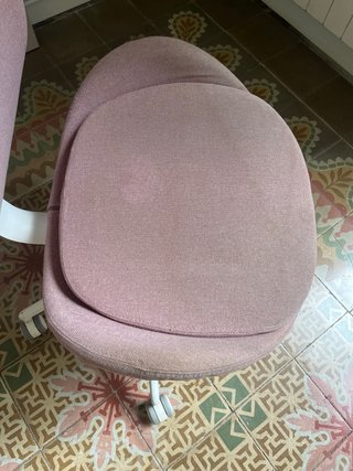 Silla de oficina IKEA HATTEFJÄLL rosa