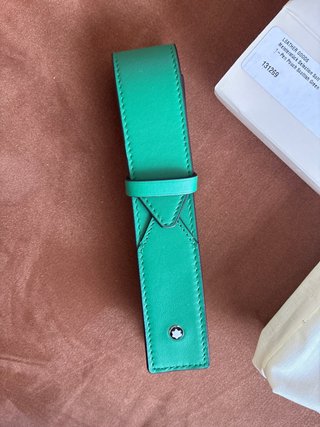 Estuche Montblanc para 1 bolígrafo verde
