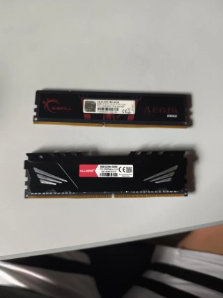2 Memorias RAM PC G.SKILL y KLLISRE 8G