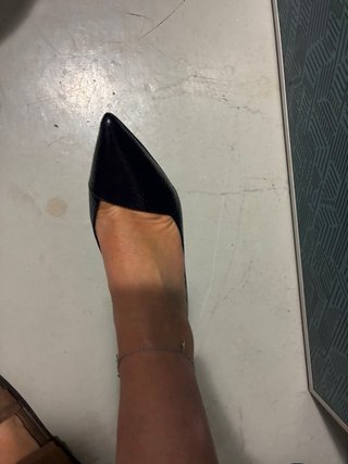 Zapatos de tacón Zara negros
