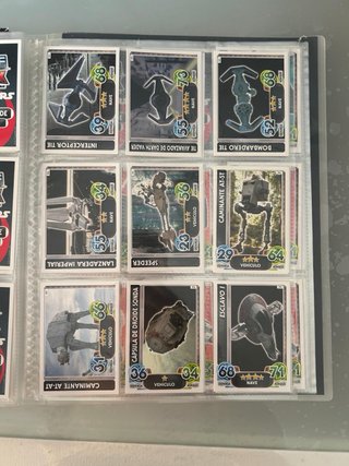 Álbum Star Wars Force Attax Tops