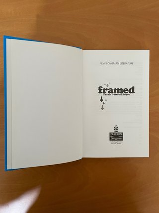 Libro Framed (en ingles)