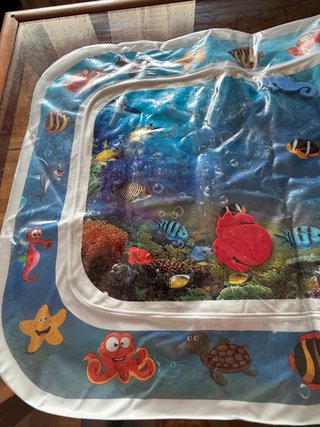 Alfombra de actividades acuáticas para bebés