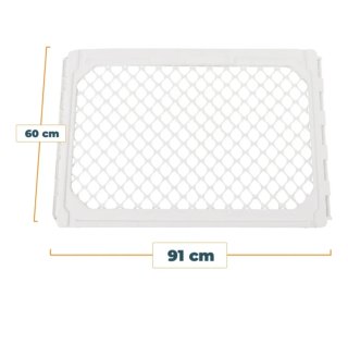 Parque/Corral para perros blanco