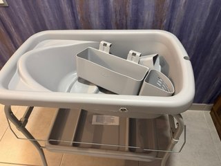 Bañera cambiador bebé completa