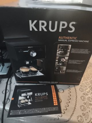 Cafetera Krups Authentic Manual Espresso