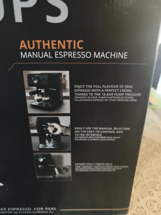 Cafetera Krups Authentic Manual Espresso