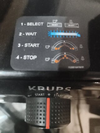 Cafetera Krups Authentic Manual Espresso