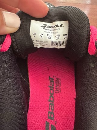 Babolat Sensa Mujer 38 Zapatillas Pádel