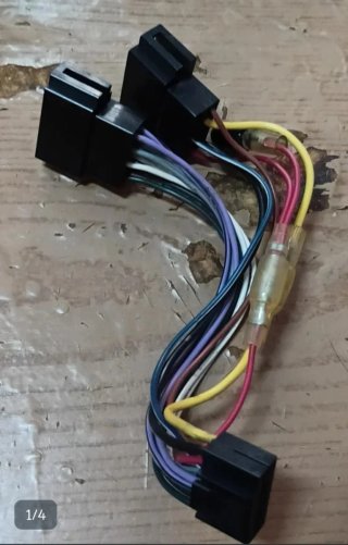 Cable ISO 16 pin jvc-kenwood