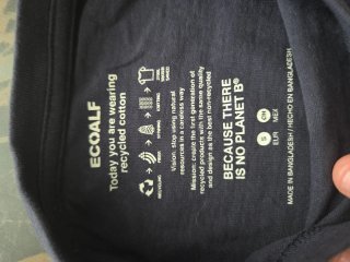 Camiseta Ecoalf "Because There Is No Planet B"