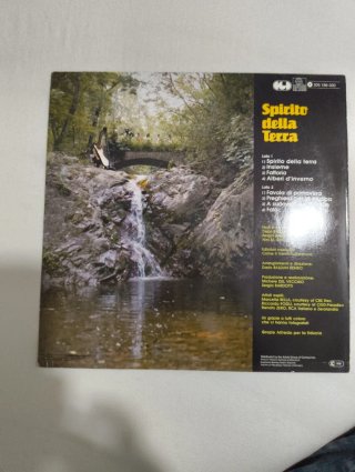 Disco Spirito della Terra Dario Baldan Bembo