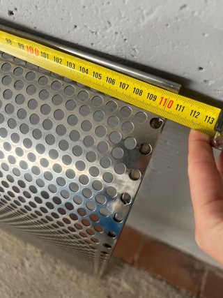 Cubre radiador acero inoxidable con balda