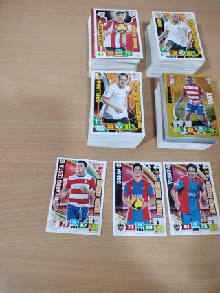 Lote 400 cromos Panini Adrenalyn XL oficiales
